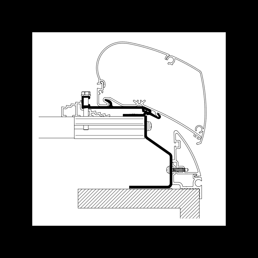 Thule kiinnityssarja Fendt Brillant -4,5 m | 309692 | 5415182008327 | Kotikauppa | Thule