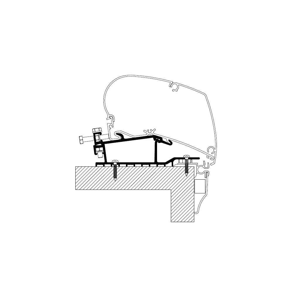 Thule kiinnityssarja Hobby vaunu 2009- | 308663 | 5415182006729 | Kotikauppa | Thule