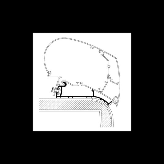 Thule kiinnityssarja Hymer 2013, Nova 5,00 m | 306954 | 5415182044196 | Kotikauppa | Thule