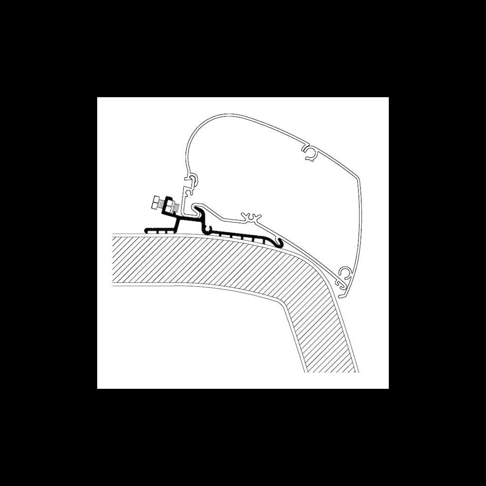 Thule kiinnityssarja Hymer SX 5,00 m | 308090 | 5415182005142 | Kotikauppa | Thule