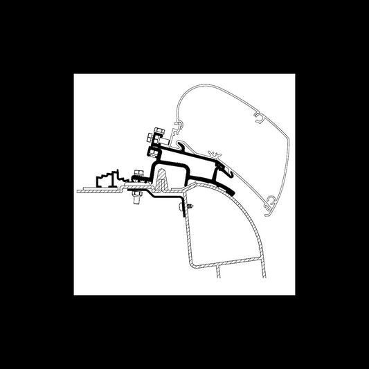 Thule kiinnityssarja Master/Movano 1998-2010 | 308059 | 5415182005012 | Kotikauppa | Thule