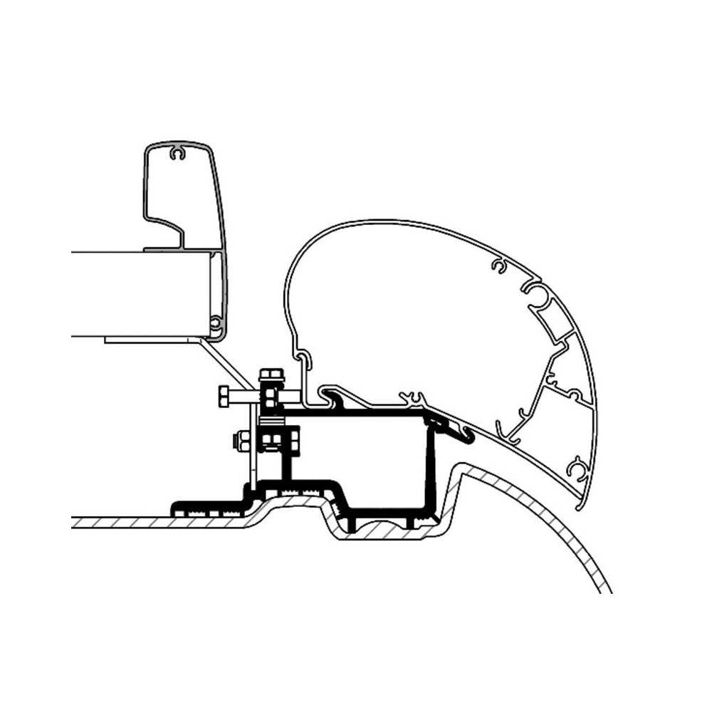 Thule lisäkiinnityssarja Sprinter 2007-/ Crafter 2007-2016 | 1500602723 | 5415182053341 | Kotikauppa | Thule