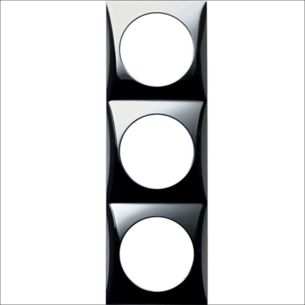 Berker kehys 3-osainen kromi kiiltävä | 918192518 | 4011334318620 | Kotikauppa | Berker