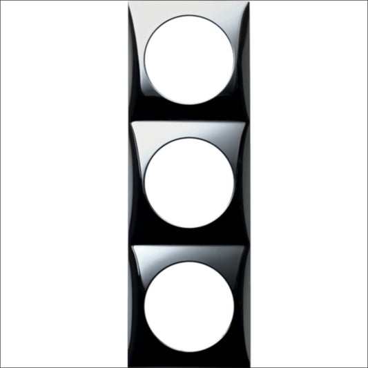 Berker kehys 3-osainen kromi kiiltävä | 918192518 | 4011334318620 | Kotikauppa | Berker