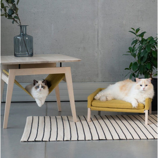 Kikko Table & Lulu Bed for Cat - Honey