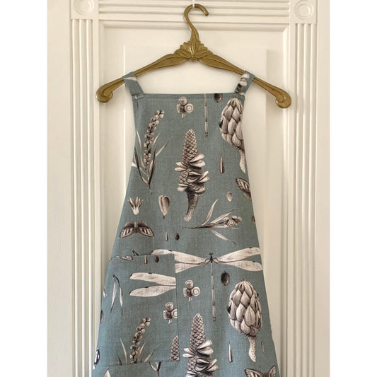 Ladies' Apron - Seeds Aqua