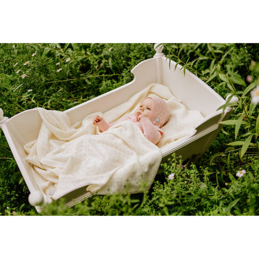 LOVE Gift Set For Baby - Blanket, Romper and Bonnet