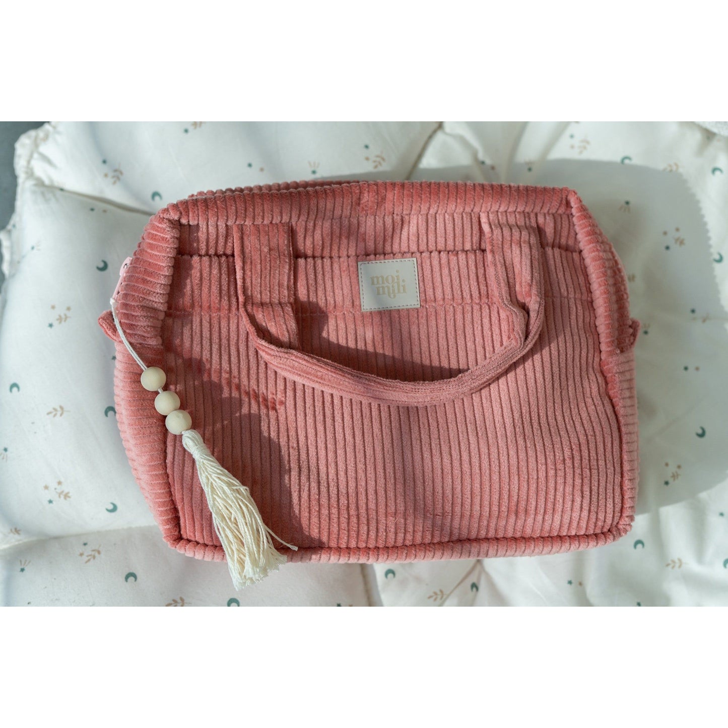 Large Make-Up Bag - Coral