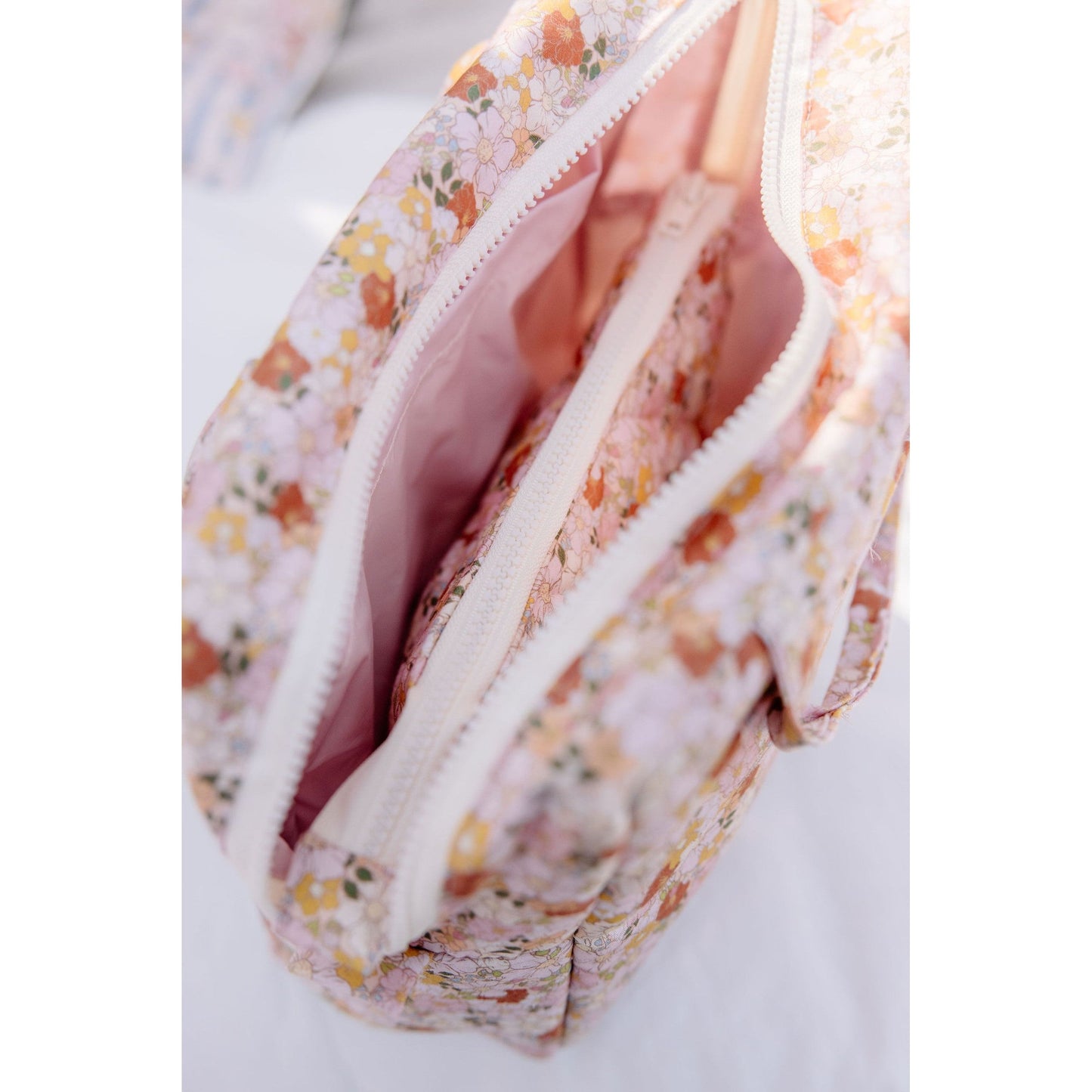 Large Make-Up Bag - Spring Garden