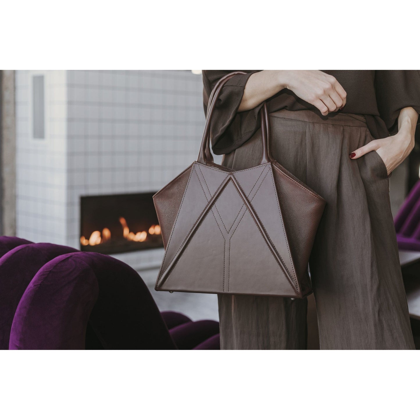 Leather Handbag Nova
