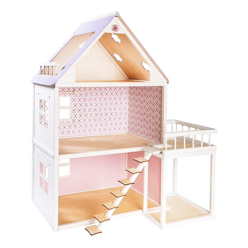 Dollhouse Balcony - White