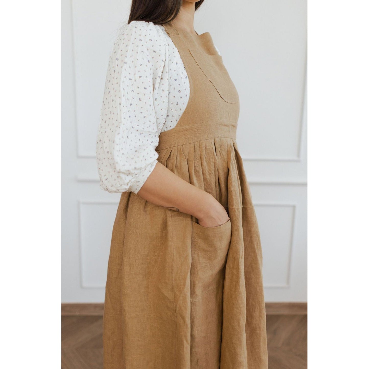 Linen Retro Apron