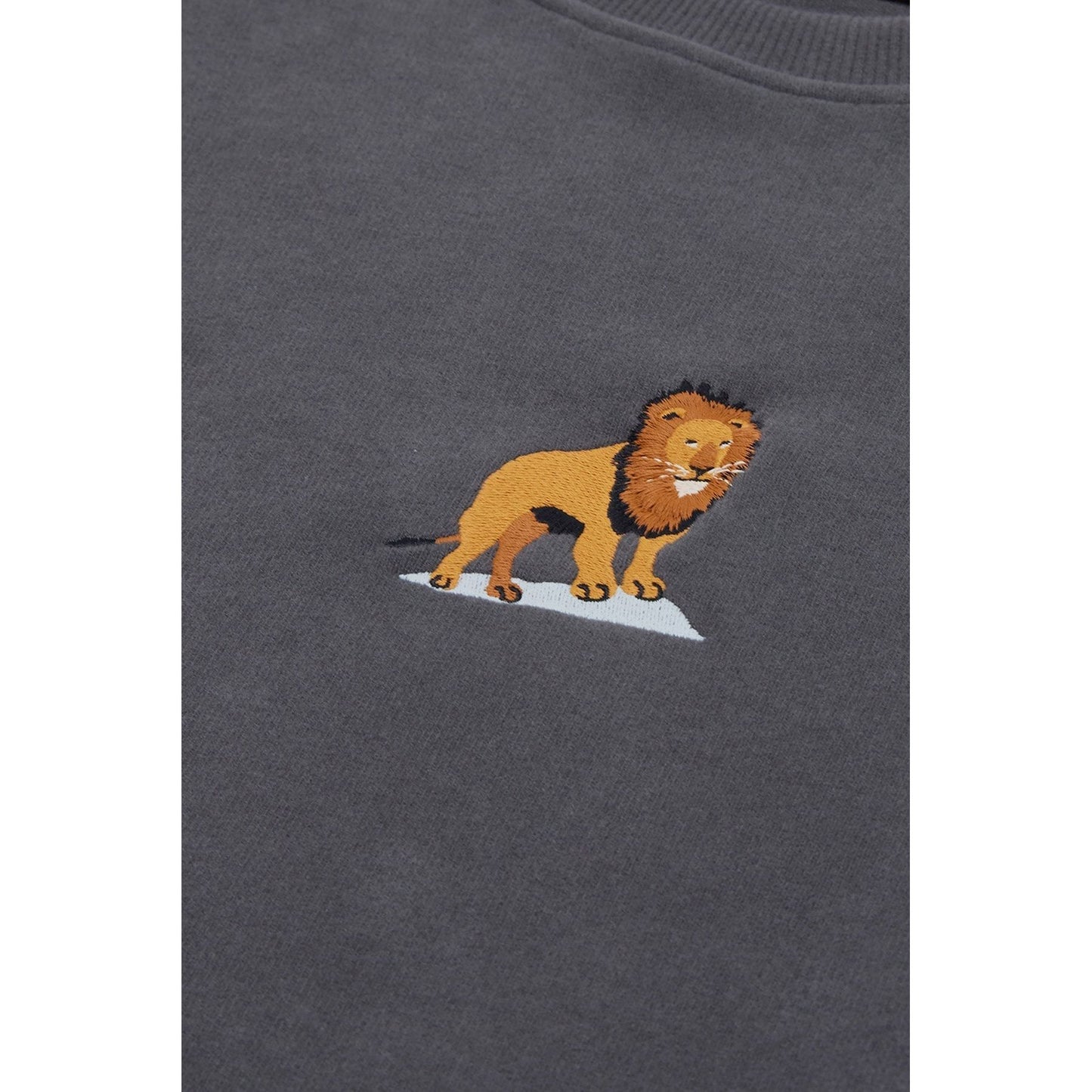 Lion Sweatshirt - Anthracite