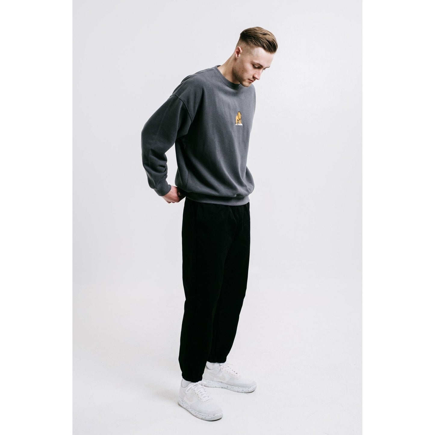 Lion Sweatshirt - Anthracite