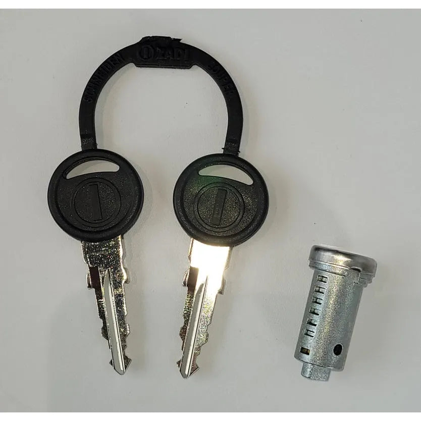 Lukkopesä+avainsarja Zadi 9010, 1 pesä, 2 avainta | 140089010 | | Kotikauppa |