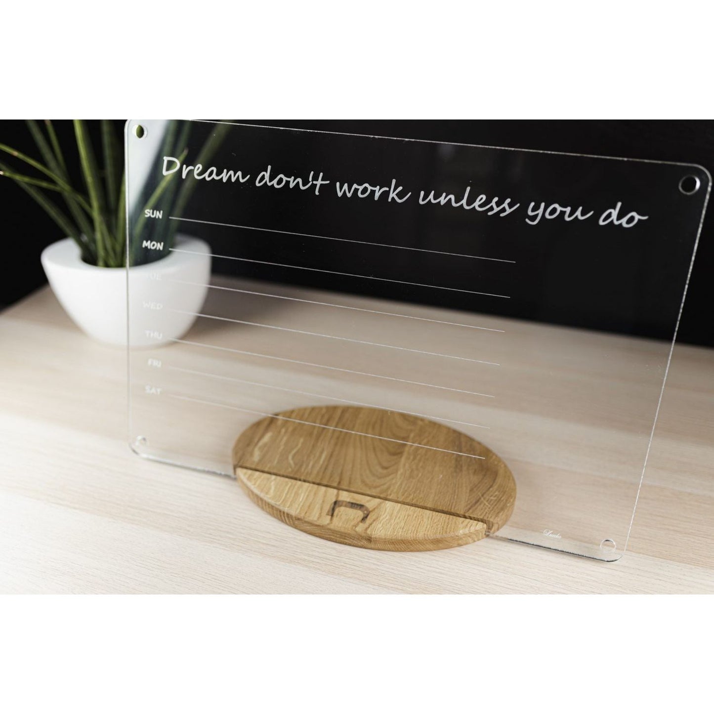 LUULA Acrylic Board - School Planner