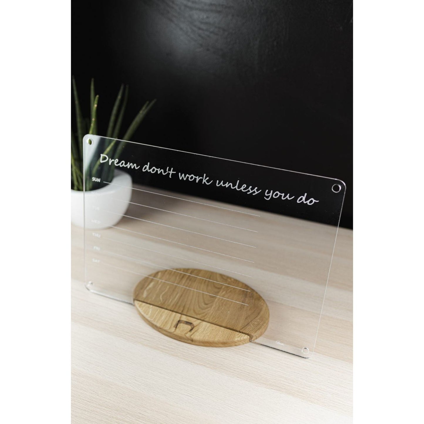 LUULA Acrylic Board - School Planner