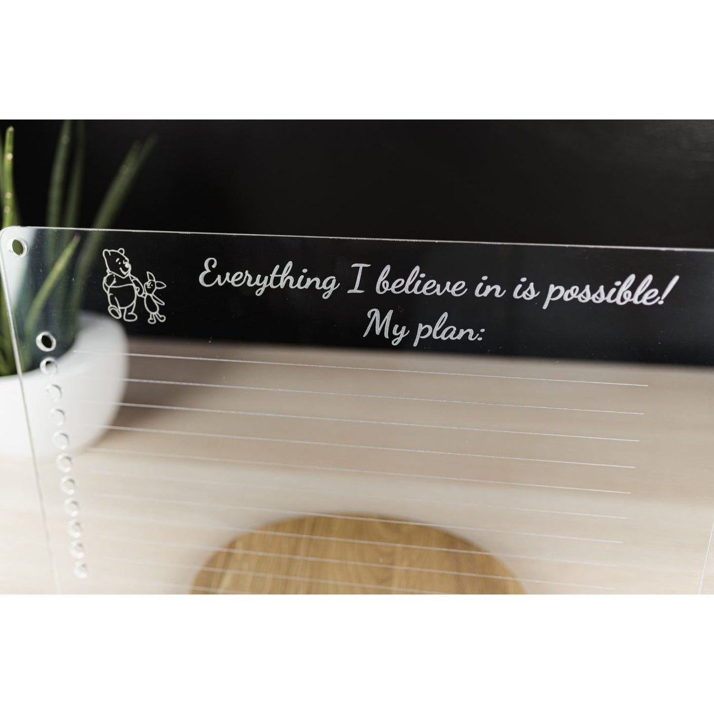 LUULA Acrylic Board - Preschool, Toddler Planner