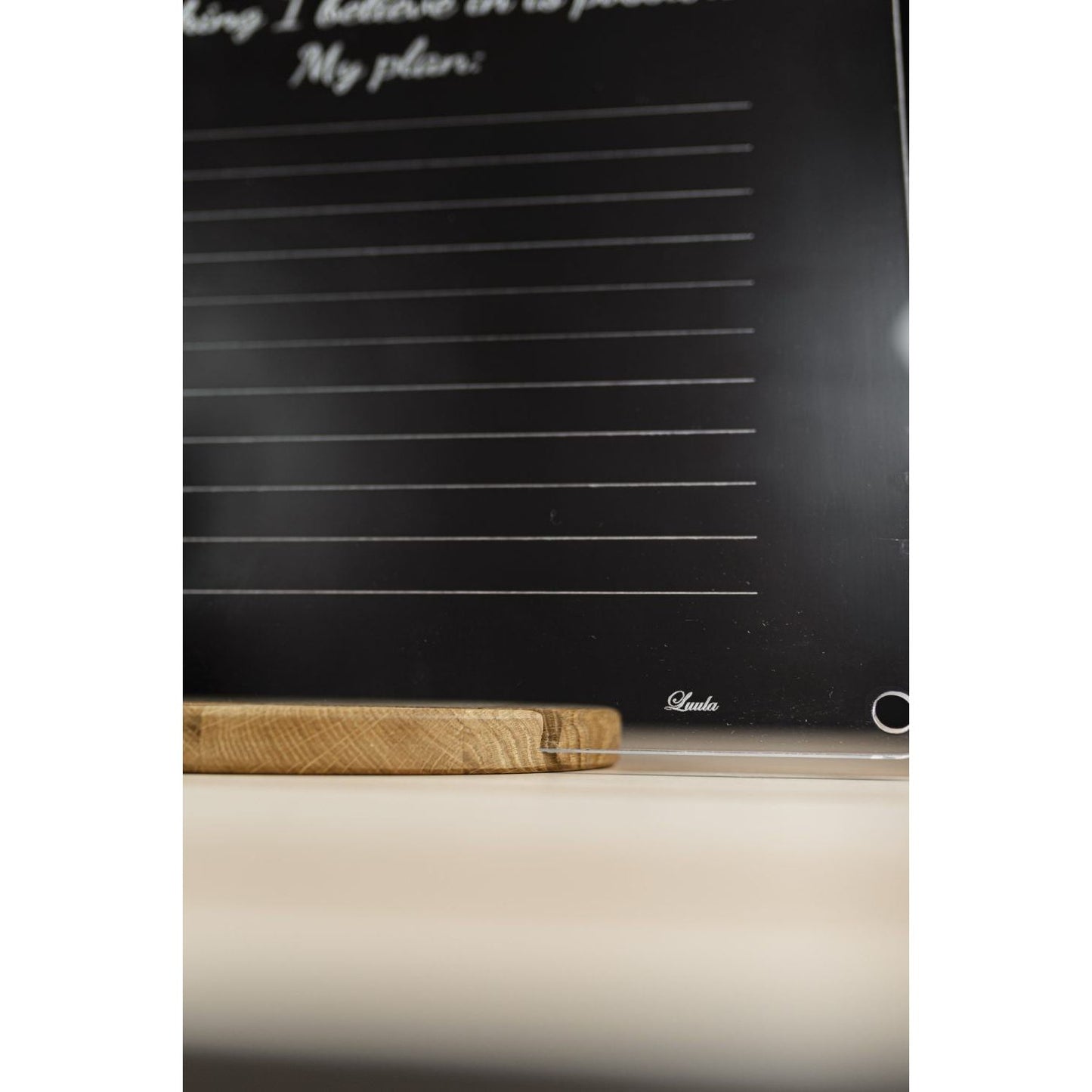 LUULA Acrylic Board - Preschool, Toddler Planner
