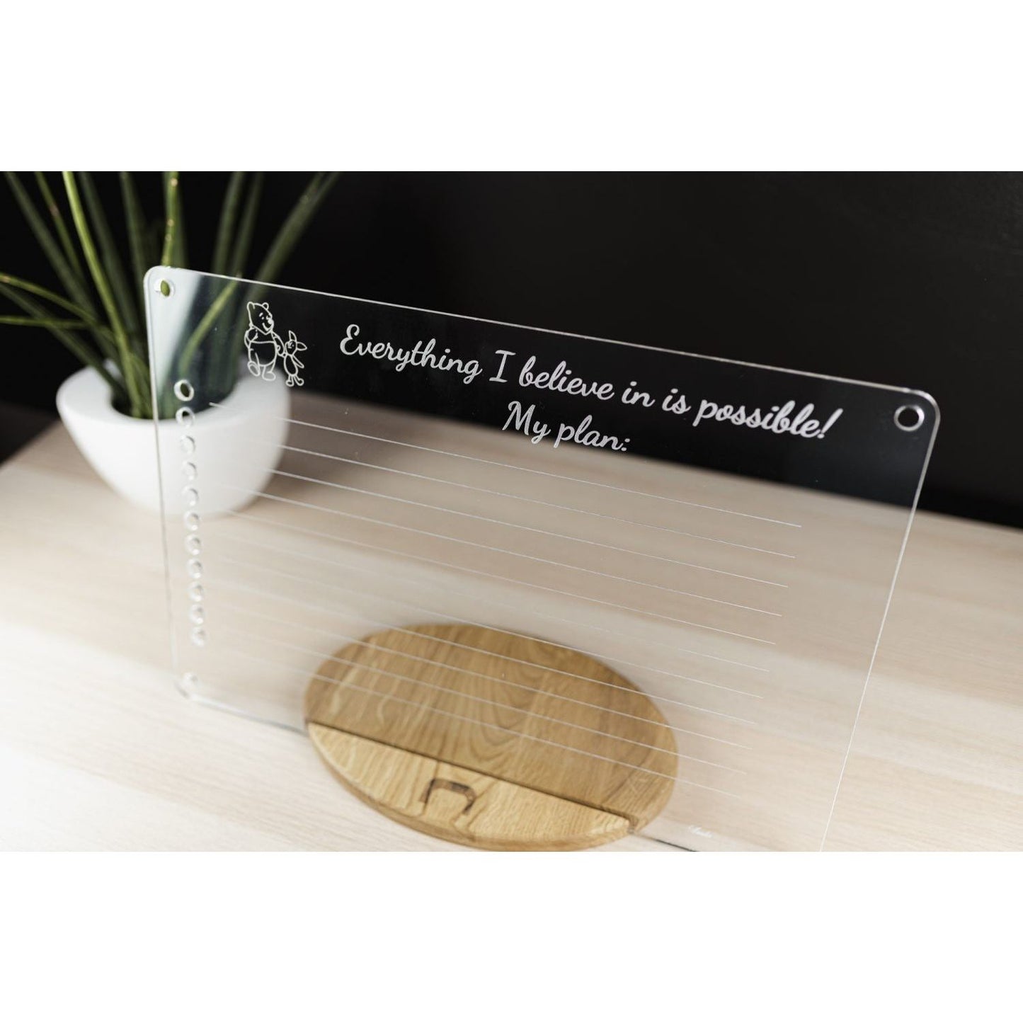 LUULA Acrylic Board - Preschool, Toddler Planner