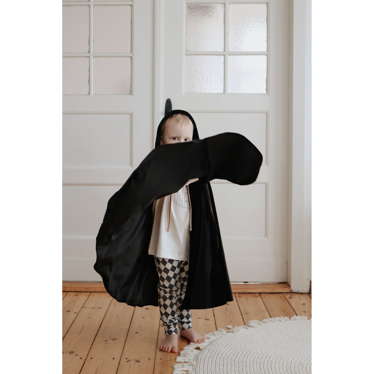Magic Cape Costume - Black Riding Hood