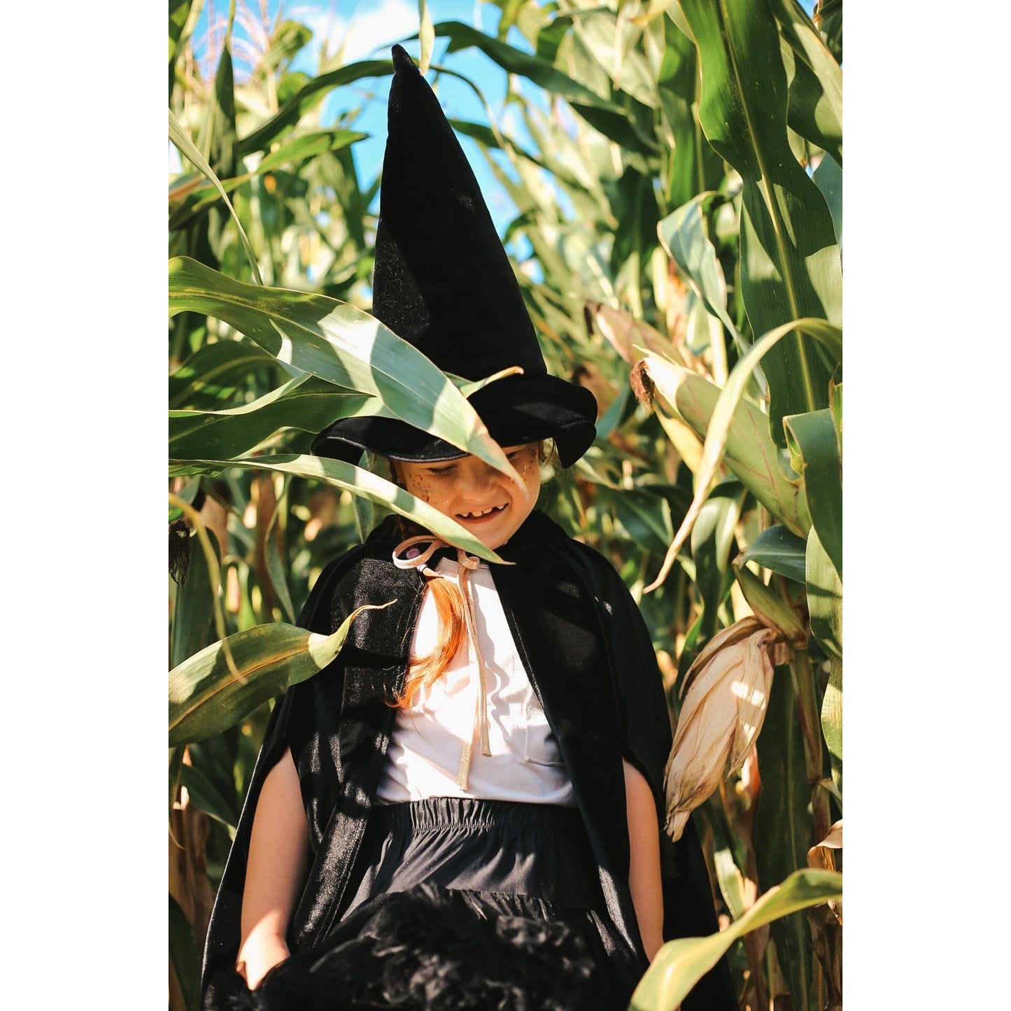 Magic Cape Costume - Black Riding Hood