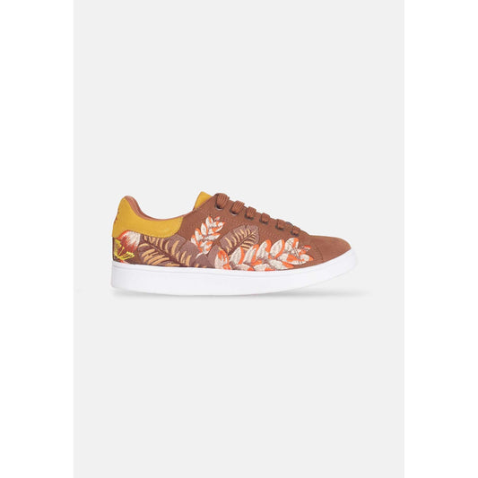 Mangará Women's Sneakers Embroidery Suede