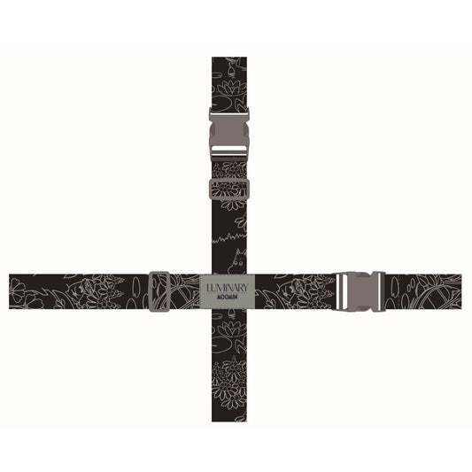 Matkalaukkuvyö Luminary-Moomin 2in1 musta