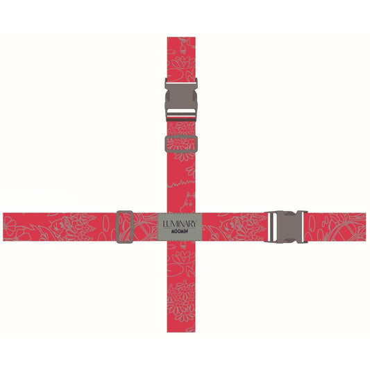 Matkalaukkuvyö Luminary-Moomin 2in1 punainen