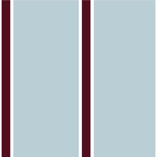 Maya Stripes Wallpaper - Wide Blue Stripes