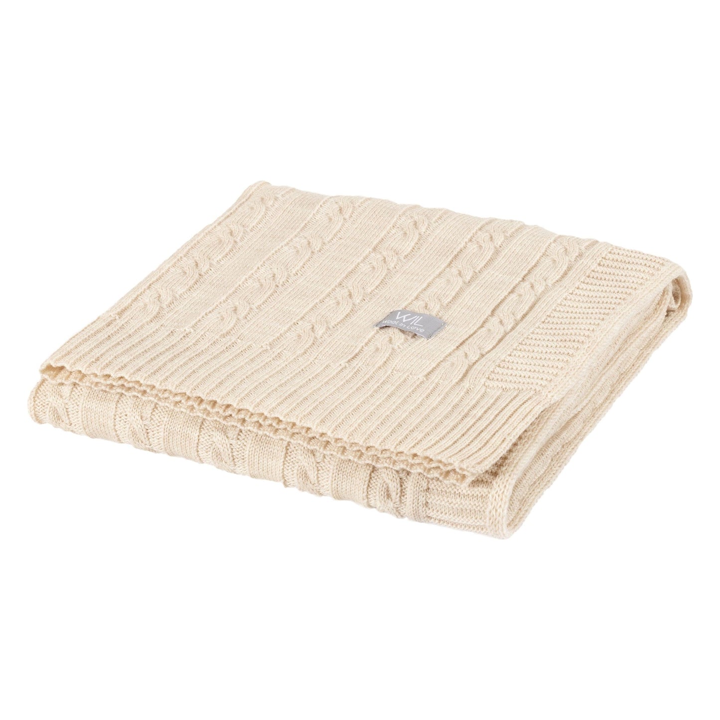 Merino wool baby blanket HOPE