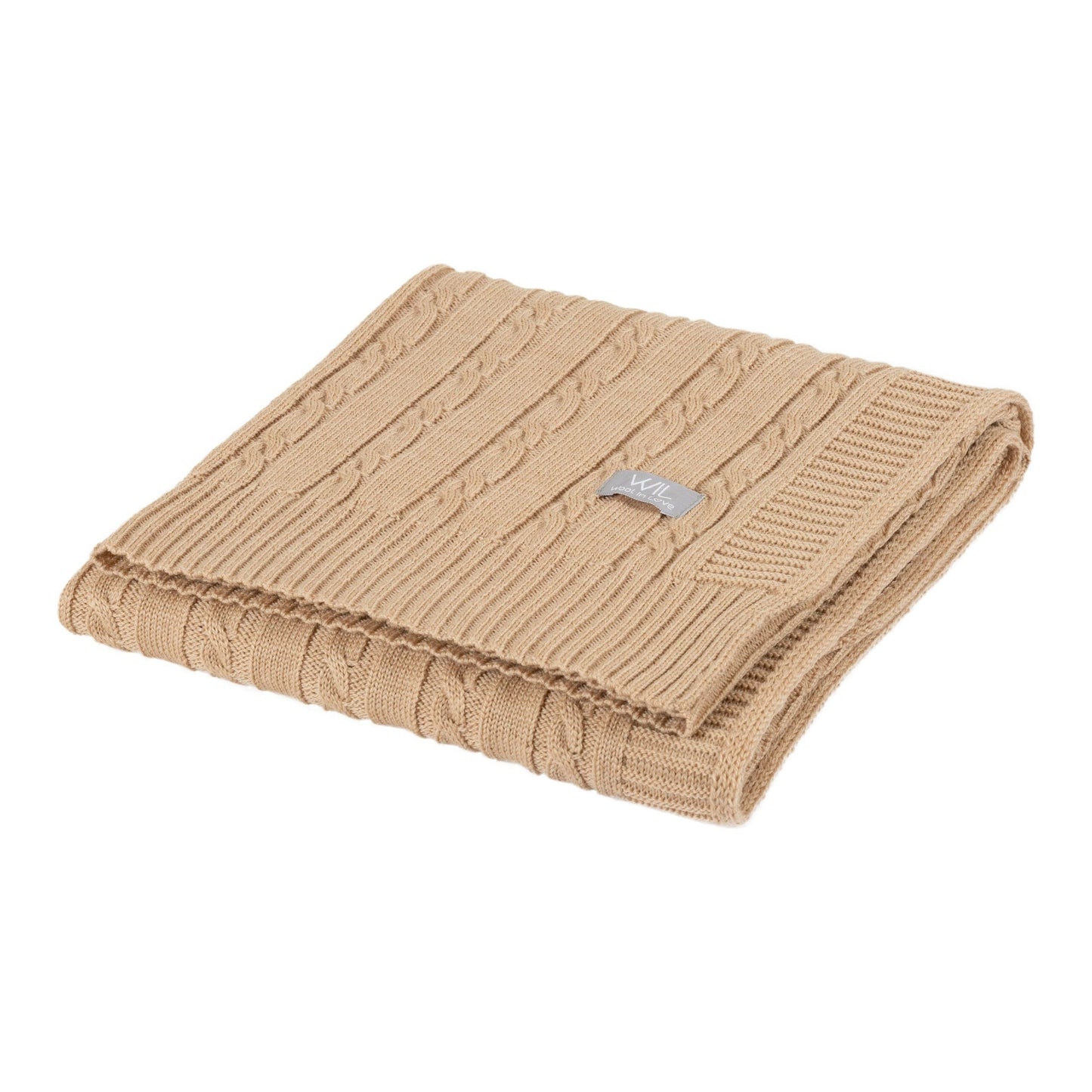 Merino wool baby blanket HOPE
