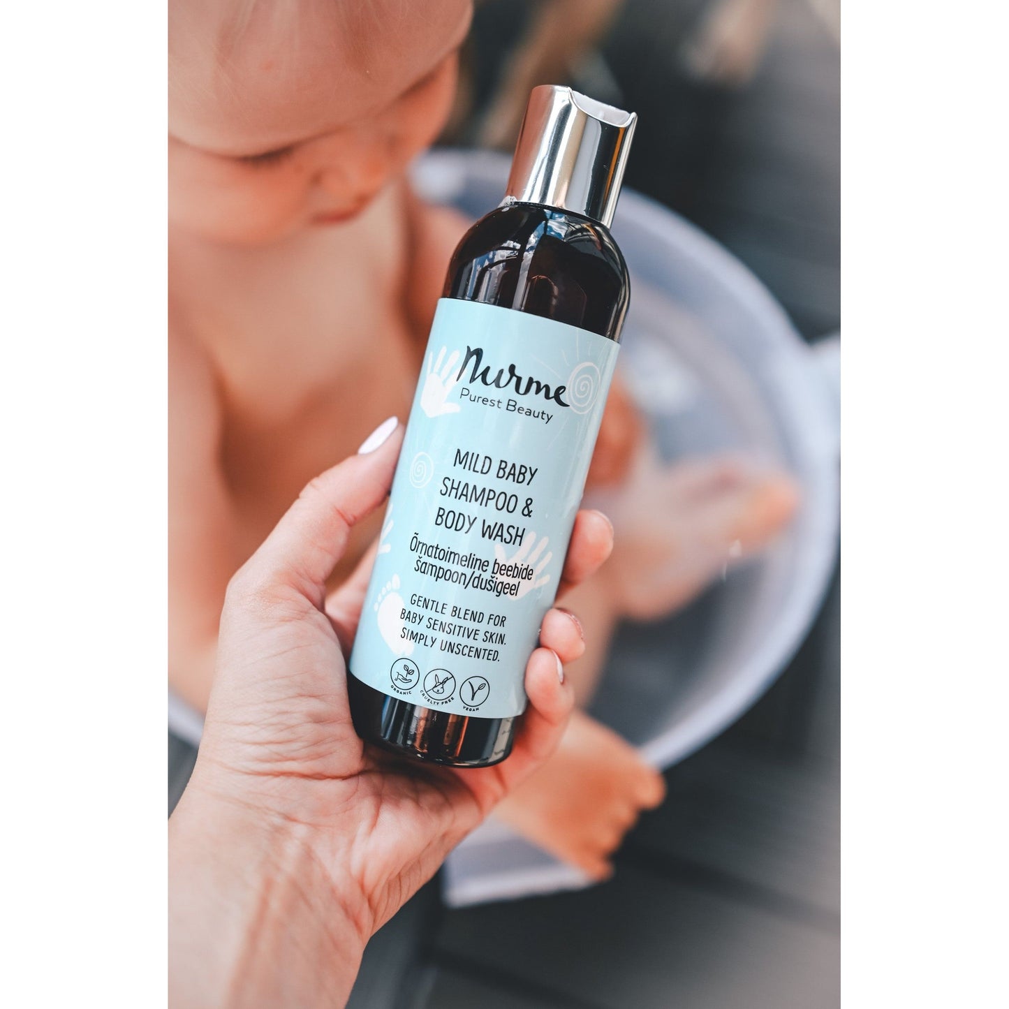 Mild Baby Shampoo & Body Wash, 200ml