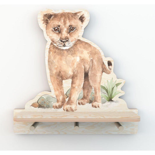Mini Wall Shelf - Lion