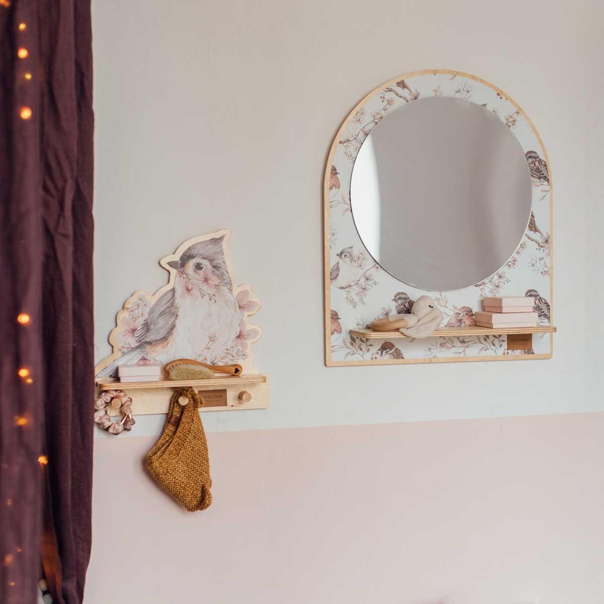 Mini Wall Shelf - Little Bird