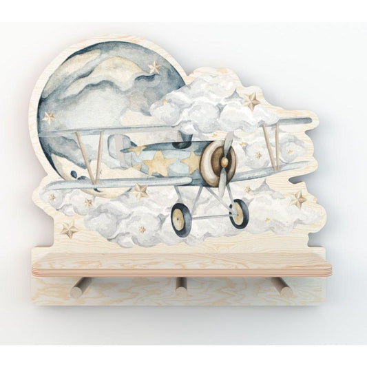 Mini Wall Shelf - Plane