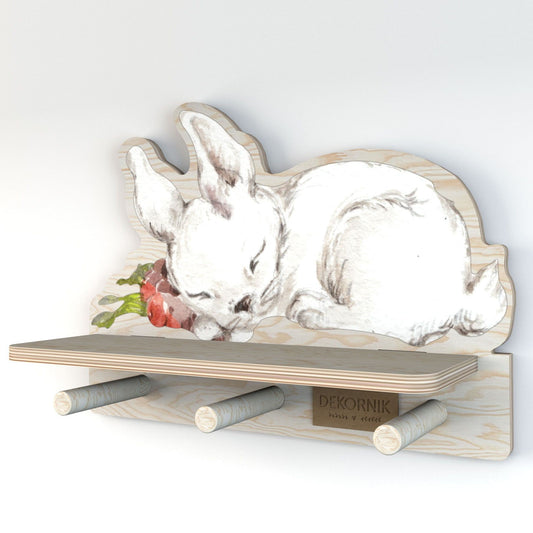 Mini Wall Shelf - Rabbit
