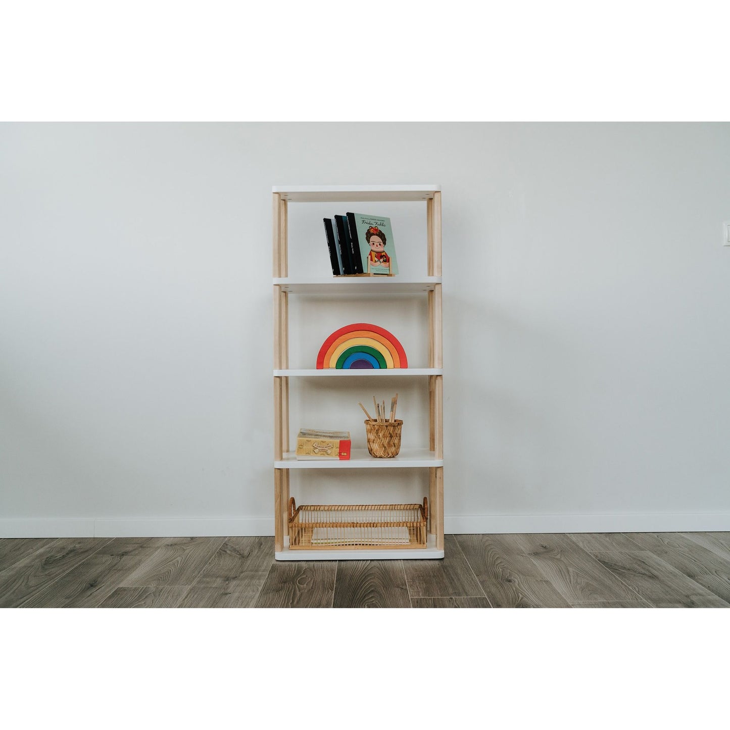 Modular Montessori Shelf Straight Mini - 5 Shelves