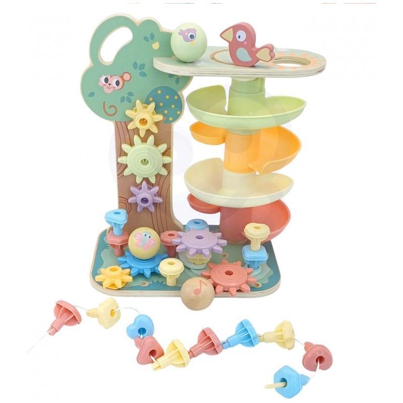 Montessori 4in1 Ball Track Activity Tree