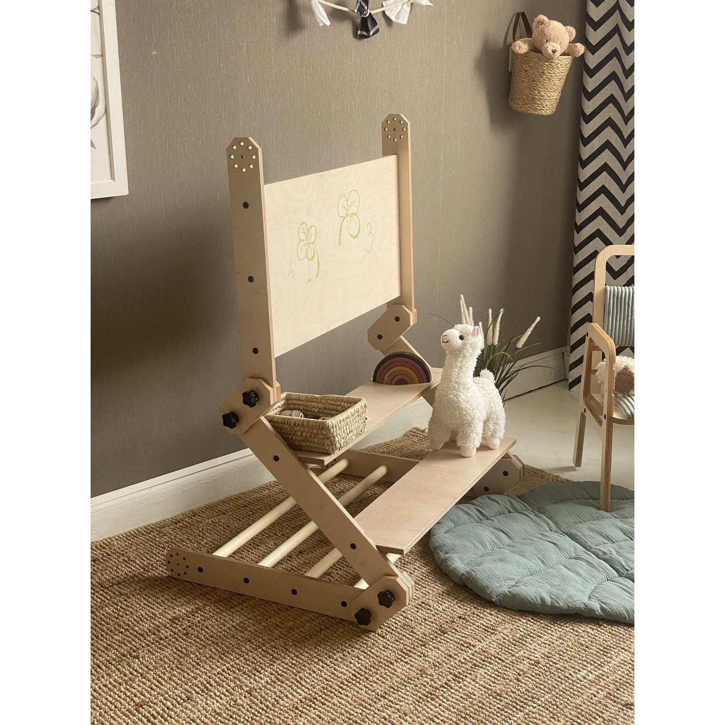 Montessori Climbing Set / Table / Drawing Board NABU