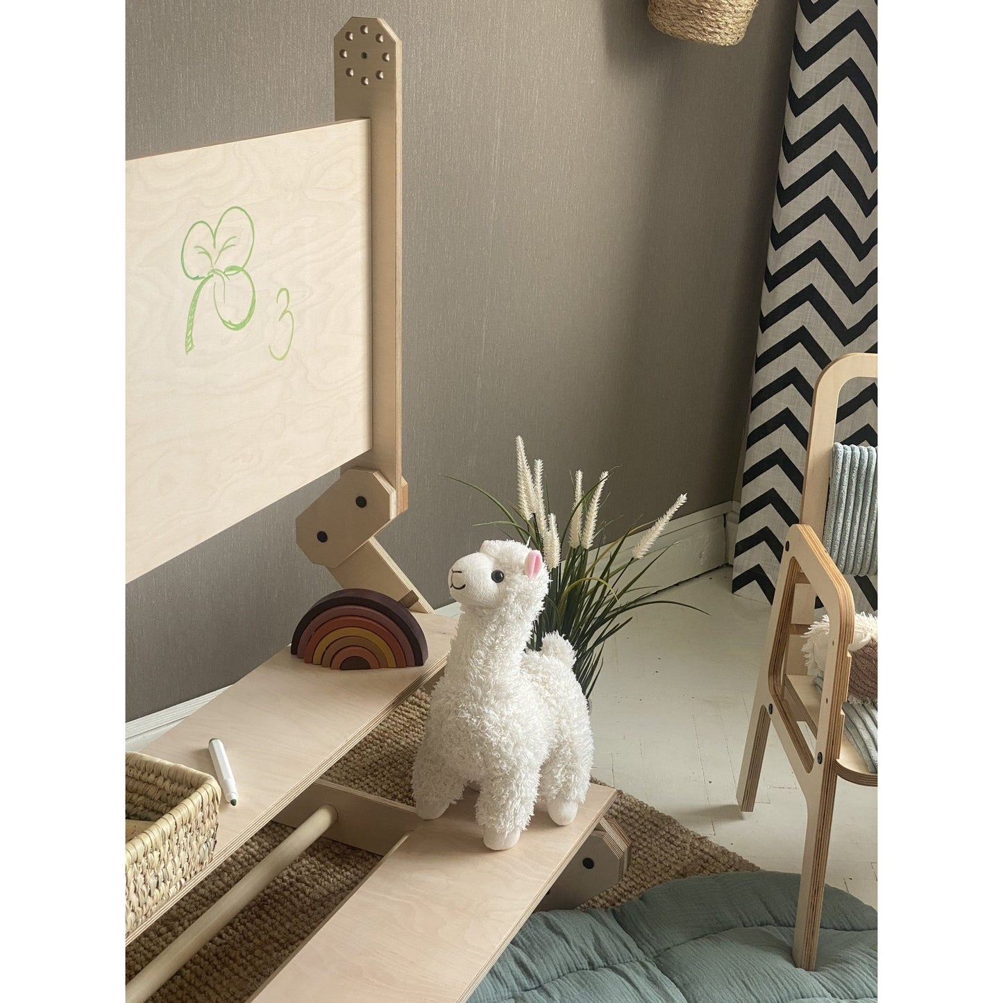 Montessori Climbing Set / Table / Drawing Board NABU