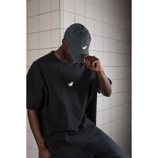 Moomin Classics Denim Dad Cap - Dark Grey