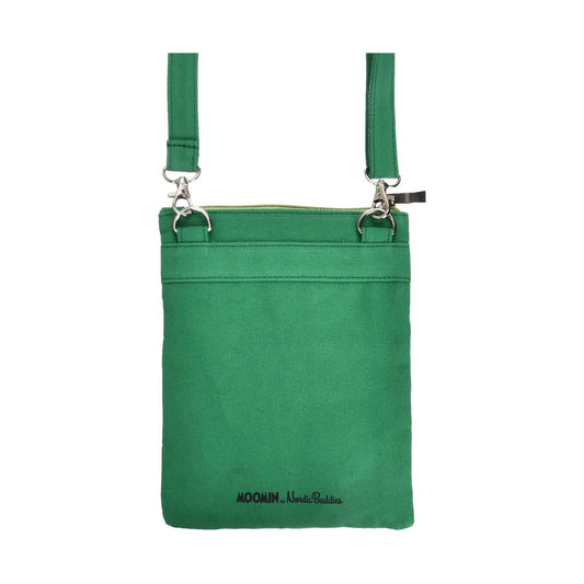 Moomintroll Adventuring Neck/Passport Bag - Green