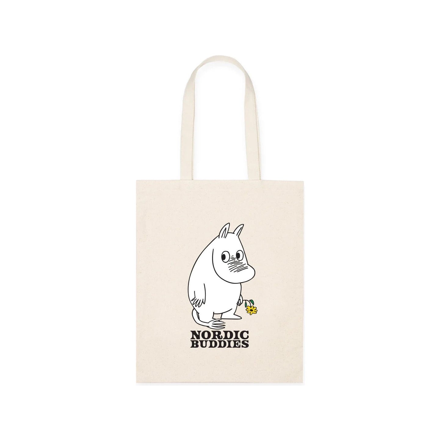 Moomintroll's Flower Tote Bag - Beige