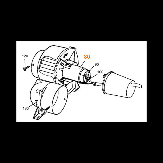 Truma moottori 12 V TEB 1, Multivent Truma