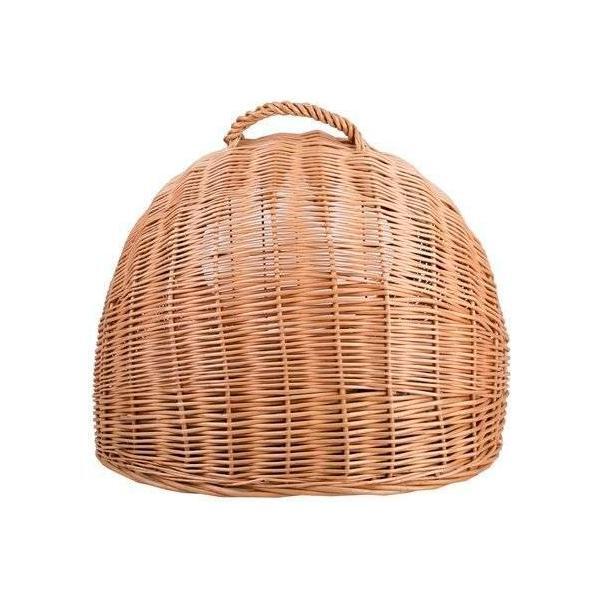 Natural Wicker Pet Carrier Efa With Cushion