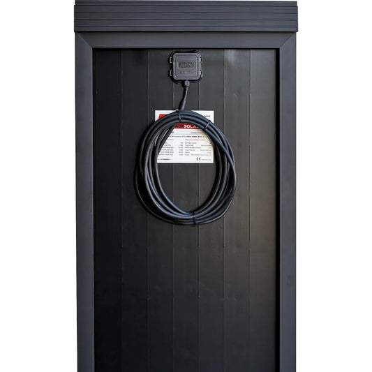 NDS aurinkopaneelisarja Blacksolar 115Wp + Sun Control 480B MPPT Bluetooth, NBus