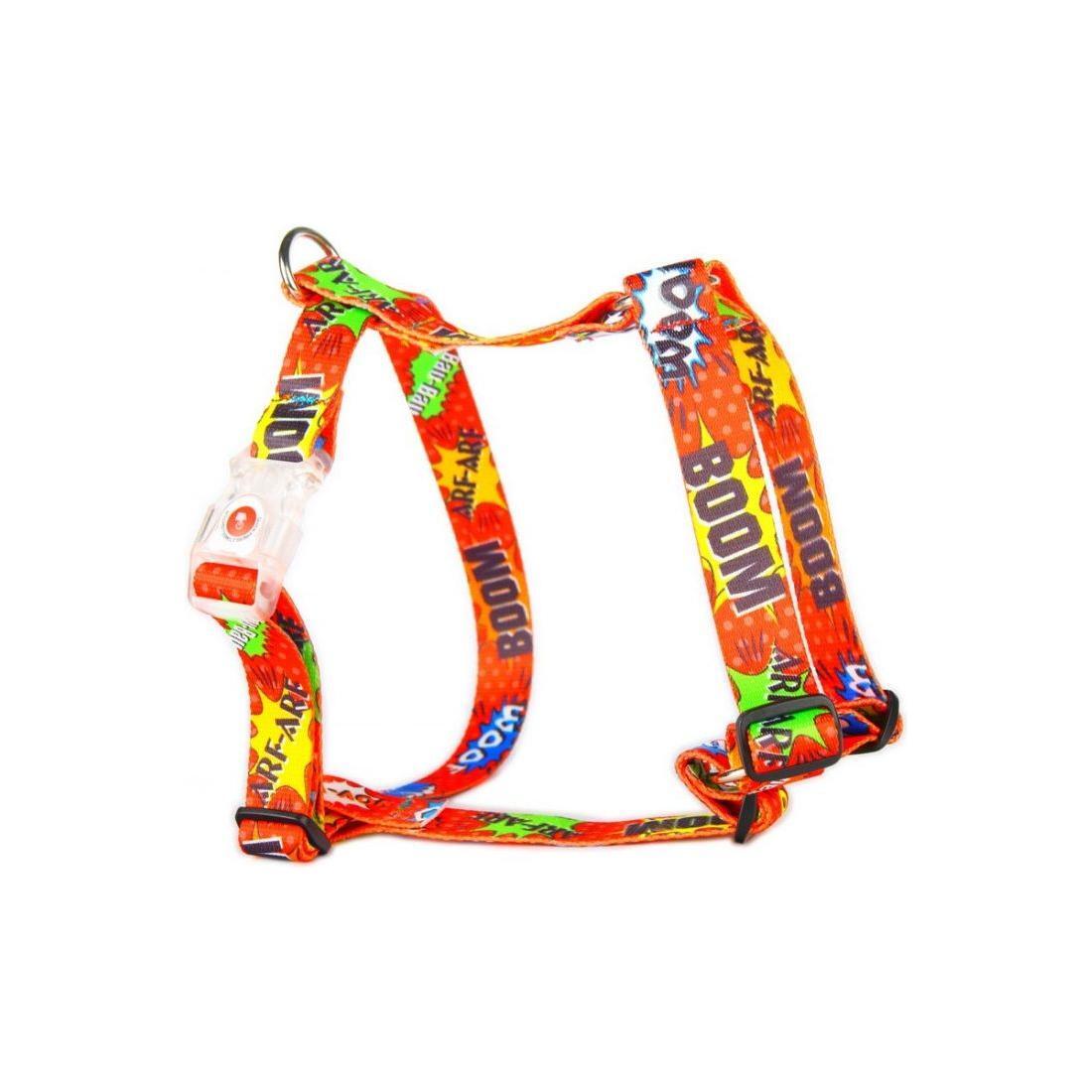 Nylon Harness – Red Graffiti