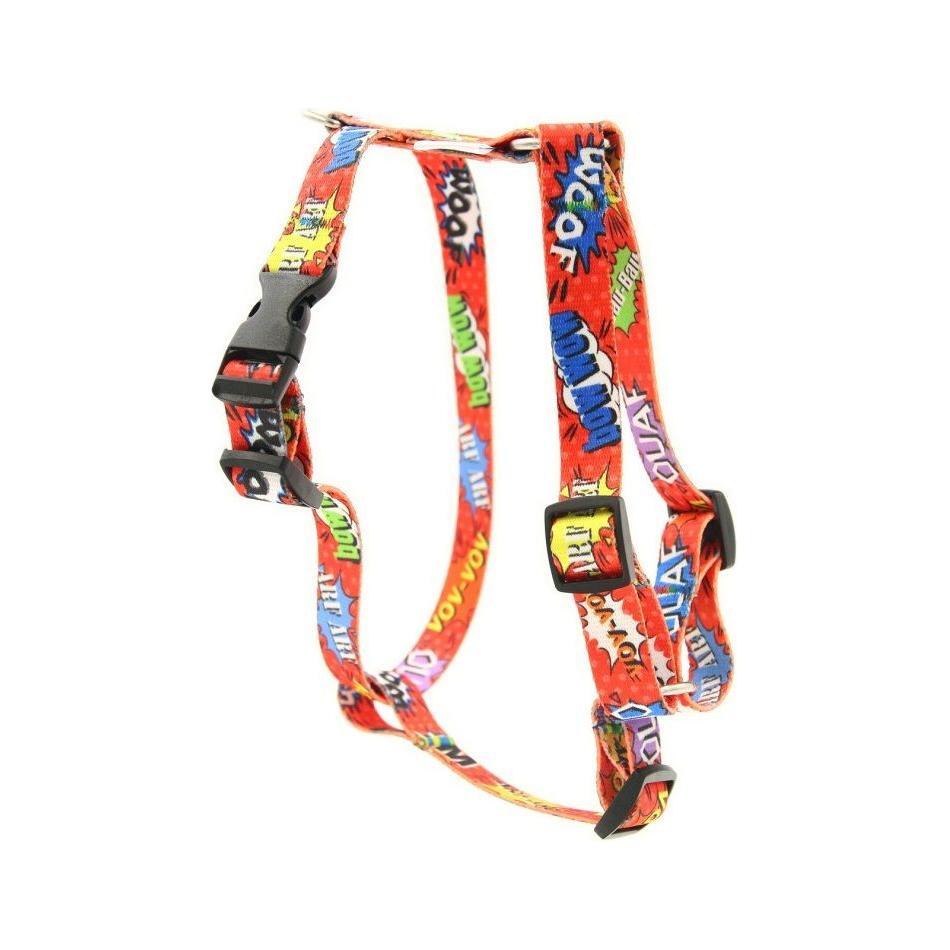 Nylon Harness – Red Graffiti