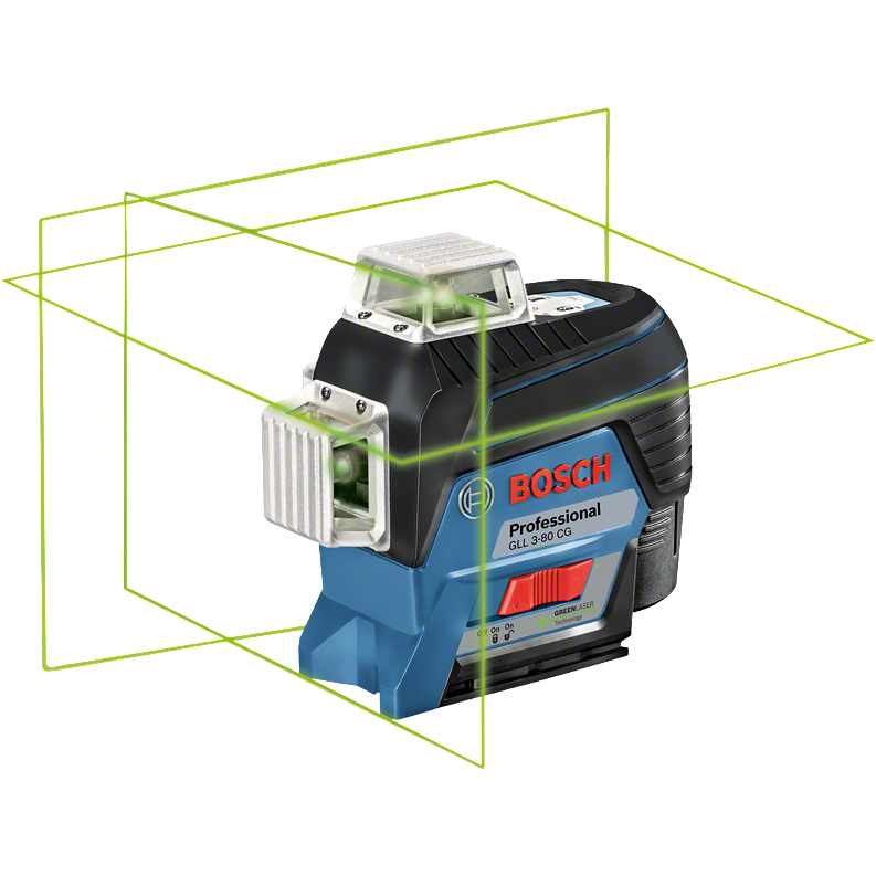 Linjalaseri Bosch GLL 3-80CG L-Boxx